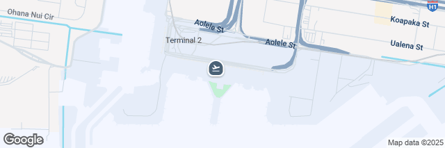 Google Maps Honolulu Airport (HNL), 300 Rodgers Blvd, Honolulu, HI 96819-1890, United States of America